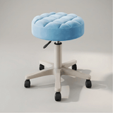 360° Swivel PU Leather Rolling Stool Adjustable Height Beauty Salon Office Chair - StoolTopia