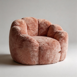 Oversized Bean Bag Reading Chair | Frameless, High-Density Shredded Foam, Loop Velvet