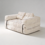 2-in-1 Compression Sofa Bed – Foldable, High-Density Foam, Soft Corduroy
