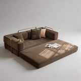 Foldable 55D Sponge Sofa Bed – Pet-Friendly Fabric, Compression Design