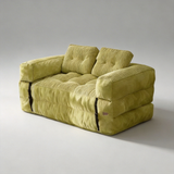 2-in-1 Compression Sofa Bed – Foldable, High-Density Foam, Soft Corduroy