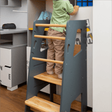Adjustable Kids' Helper Tower with Multi - Color Options - StoolTopia