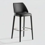 American Solid Wood Bar Chairs for Bar Furniture Modern Minimalist Front Desk Chair Nordic Designer Light Luxury High Bar Chair - StoolTopia