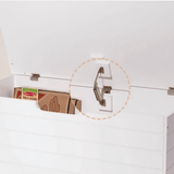 Children’s Wooden Toy Storage Chest with Safety Hinge - StoolTopia