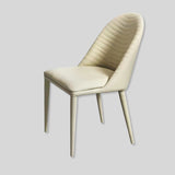 Contemporary Leather Dining Chair - Elegance and Comfort - StoolTopia
