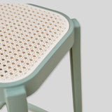 Contemporary PP Bar Stool with Textured Seat – Modern Minimalist Design - StoolTopia