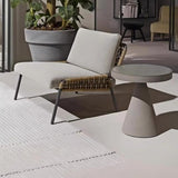 Contemporary Woven Accent Lounge Chair – Outdoor & Indoor Leisure Chair - StoolTopia