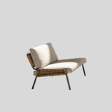 Contemporary Woven Accent Lounge Chair – Outdoor & Indoor Leisure Chair - StoolTopia