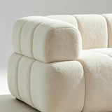 Frameless Cloud Sofa | Lamb Shearling Fleece & High - Density Compression Sponge - StoolTopia