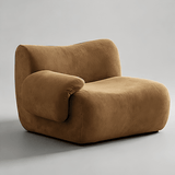 Frameless Deep Seat Sectional Sofa | Stain - Proof Teddy Fleece | Modular & Vacuum - Packed - StoolTopiaSofas & Sectionals