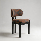 French Cream Dining Chair | Solid Ash Wood | Linen, Leather & Teddy Fleece - StoolTopia