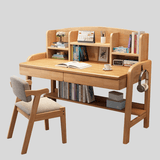 Kids Study Desk and Chair Set - Solid Wood Minimalist Design for Children - StoolTopia