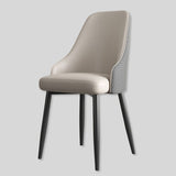 Luxury Leather Dining Chair - Woven Back - StoolTopia