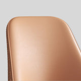 Luxury Leather Dining Chair - Woven Back - StoolTopia