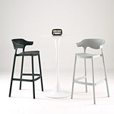 Modern Bar Stool - Sleek and Stylish Eco - Friendly PP Plastic - StoolTopia