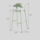 Modern Bar Stool - Sleek and Stylish Eco - Friendly PP Plastic - StoolTopia