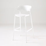 Modern Bar Stool - Sleek and Stylish Eco - Friendly PP Plastic - StoolTopia
