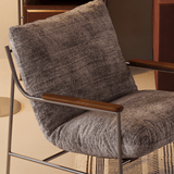 Modern Chenille Lounge Chair – Premium Comfort - StoolTopia