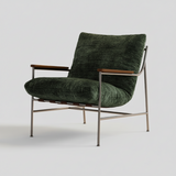 Modern Chenille Lounge Chair – Premium Comfort - StoolTopia
