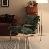 Modern Chenille Lounge Chair – Premium Comfort - StoolTopia