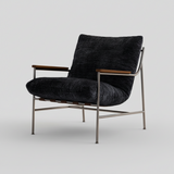 Modern Chenille Lounge Chair – Premium Comfort - StoolTopia