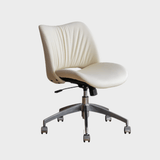 Modern Ergonomic Swivel Office Chair with Adjustable Height, Chrome Base, 360° Rotation - StoolTopia