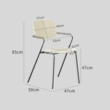 Modern Glossy Acrylic Armchair – Minimalist Dining & Café Chair with Chrome Frame - StoolTopia