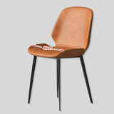 Modern Leather Dining Chair with Ergonomic Design - Perfect for Any Space - StoolTopia