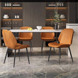 Modern Leather Dining Chair with Ergonomic Design - Perfect for Any Space - StoolTopia