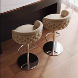 Modern Minimalist Swivel Bar Stool – Adjustable & Nordic Style Counter Chair - StoolTopia