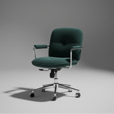 Modern Office Chair with Adjustable Height and Soft Fabric Upholstery - StoolTopia