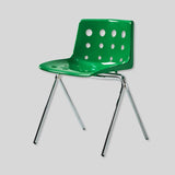 Modern Stackable Plastic Chair - Vibrant Design and Practicality for Any Space - StoolTopia