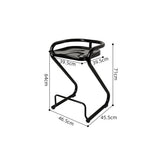 Nordic Leisure Armchair - PP Plastic Frame with Cushioned Seat & Backrest - StoolTopia