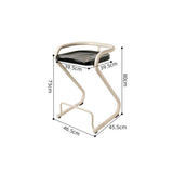 Nordic Leisure Armchair - PP Plastic Frame with Cushioned Seat & Backrest - StoolTopia
