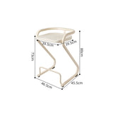 Nordic Leisure Armchair - PP Plastic Frame with Cushioned Seat & Backrest - StoolTopia