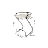 Nordic Leisure Armchair - PP Plastic Frame with Cushioned Seat & Backrest - StoolTopia