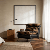 Retro Comfy Lazy Armchair for Living Room Bedroom Balcony - StoolTopia