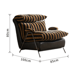 Retro Comfy Lazy Armchair for Living Room Bedroom Balcony - StoolTopia