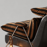 Retro Comfy Lazy Armchair for Living Room Bedroom Balcony - StoolTopia