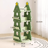 Rotating Tree - Shaped Kids' Bookshelf – Multi - Tier Reading & Toy Storage Rack - StoolTopia