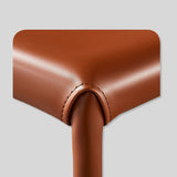 Sleek Modern Leather Dining Chair - Elegant and Durable - StoolTopia