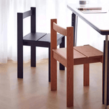 Solid Wood Minimalist Dining Chair - StoolTopia