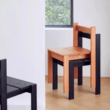 Solid Wood Minimalist Dining Chair - StoolTopia