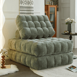 Waffle - Style Foldable Sofa Bed – Multi - Functional Tatami Sofa for Small Spaces - StoolTopia