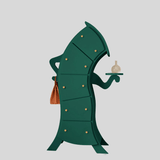 Whimsical Curved Human - Shaped Cabinet – Artistic Designer Drawer - StoolTopia