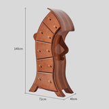 Whimsical Curved Human - Shaped Cabinet – Artistic Designer Drawer - StoolTopia