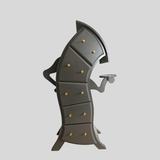 Whimsical Curved Human - Shaped Cabinet – Artistic Designer Drawer - StoolTopia