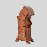 Whimsical Curved Human - Shaped Cabinet – Artistic Designer Drawer - StoolTopia