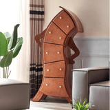 Whimsical Curved Human - Shaped Cabinet – Artistic Designer Drawer - StoolTopia