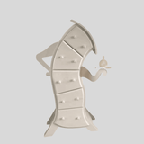 Whimsical Curved Human - Shaped Cabinet – Artistic Designer Drawer - StoolTopia